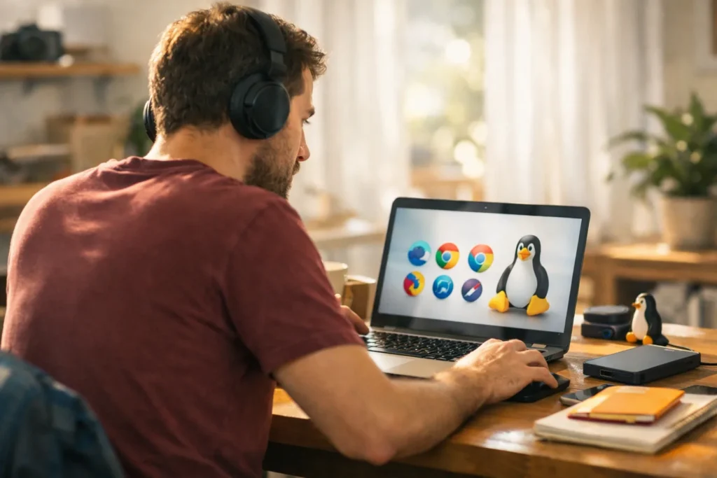 quel navigateur internet choisir et télécharger sur linux en 2025 ?