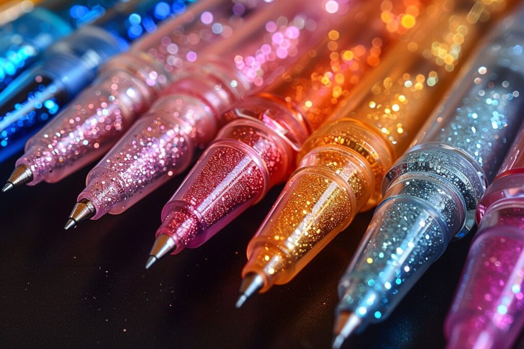 Quels stylos pailletés utiliser pour vos projets créatifs ?