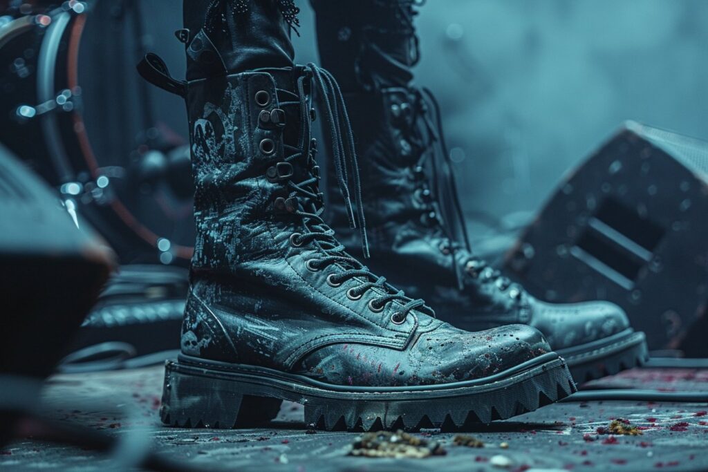 La fusion parfaite : quand les bottes gothiques rencontrent le rock métal