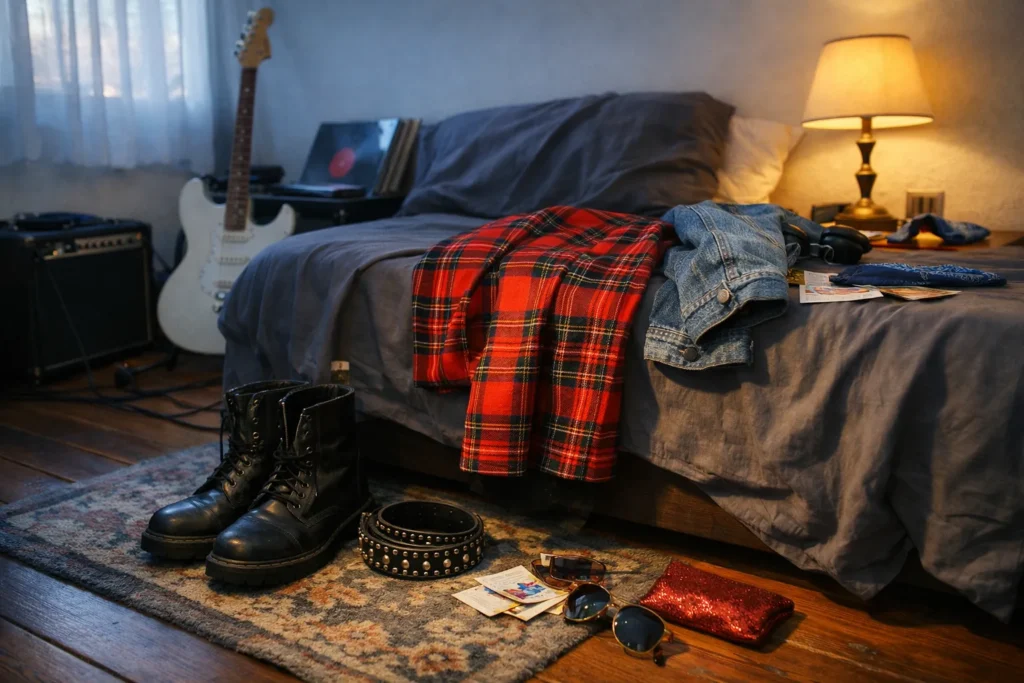 Astuce pour intégrer le pantalon écossais dans votre look de concert