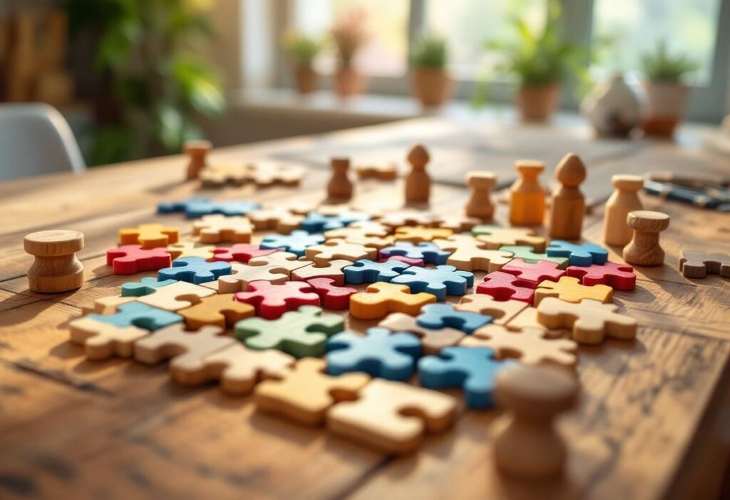 Casse-tête en bois enfant : des jeux de logique pour apprendre en s’amusant
