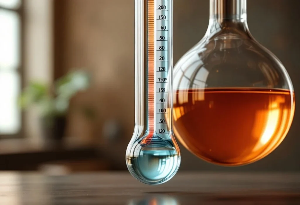 Thermomètre de galilée : un bijou de physique et d&rsquo;esthétisme