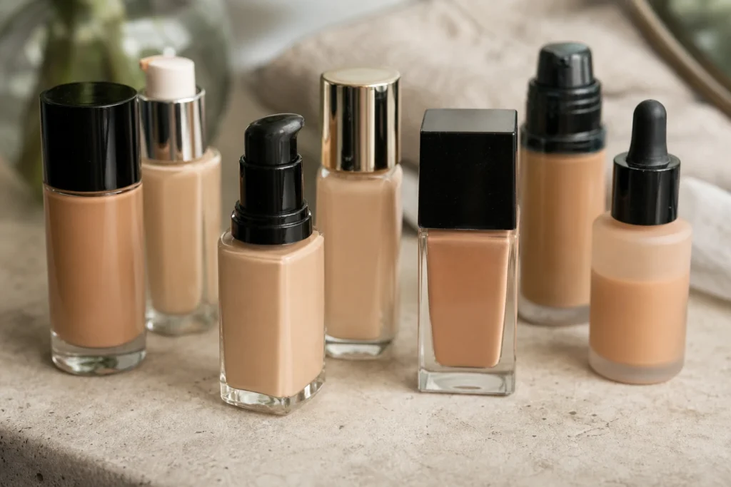 Maquillage du teint : bien choisir son fond de teint pour un résultat parfait